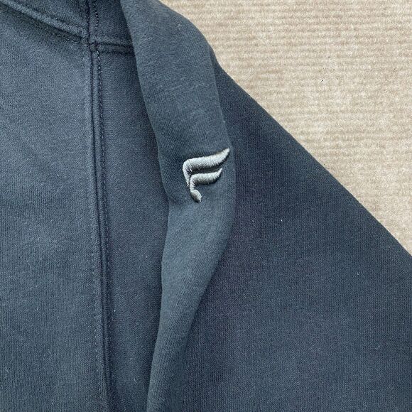 Fabletics Quarter 1/4 Zip Bomber Sweater Black Athletic Men’s Size S Golf Gym - Picture 2 of 10